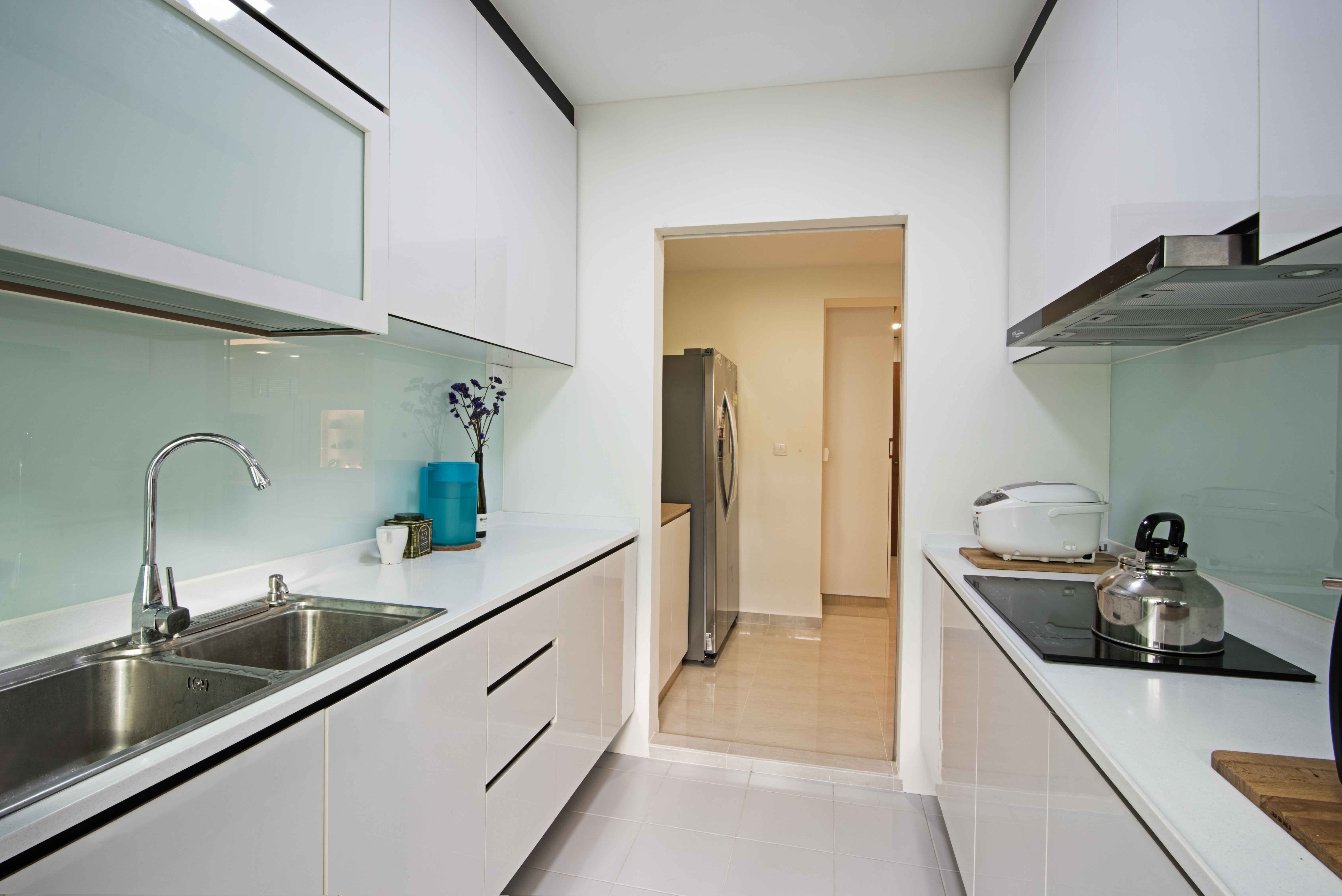 Modern Design - Kitchen - HDB 5 Room - Design by Luxurious Design Pte Ltd