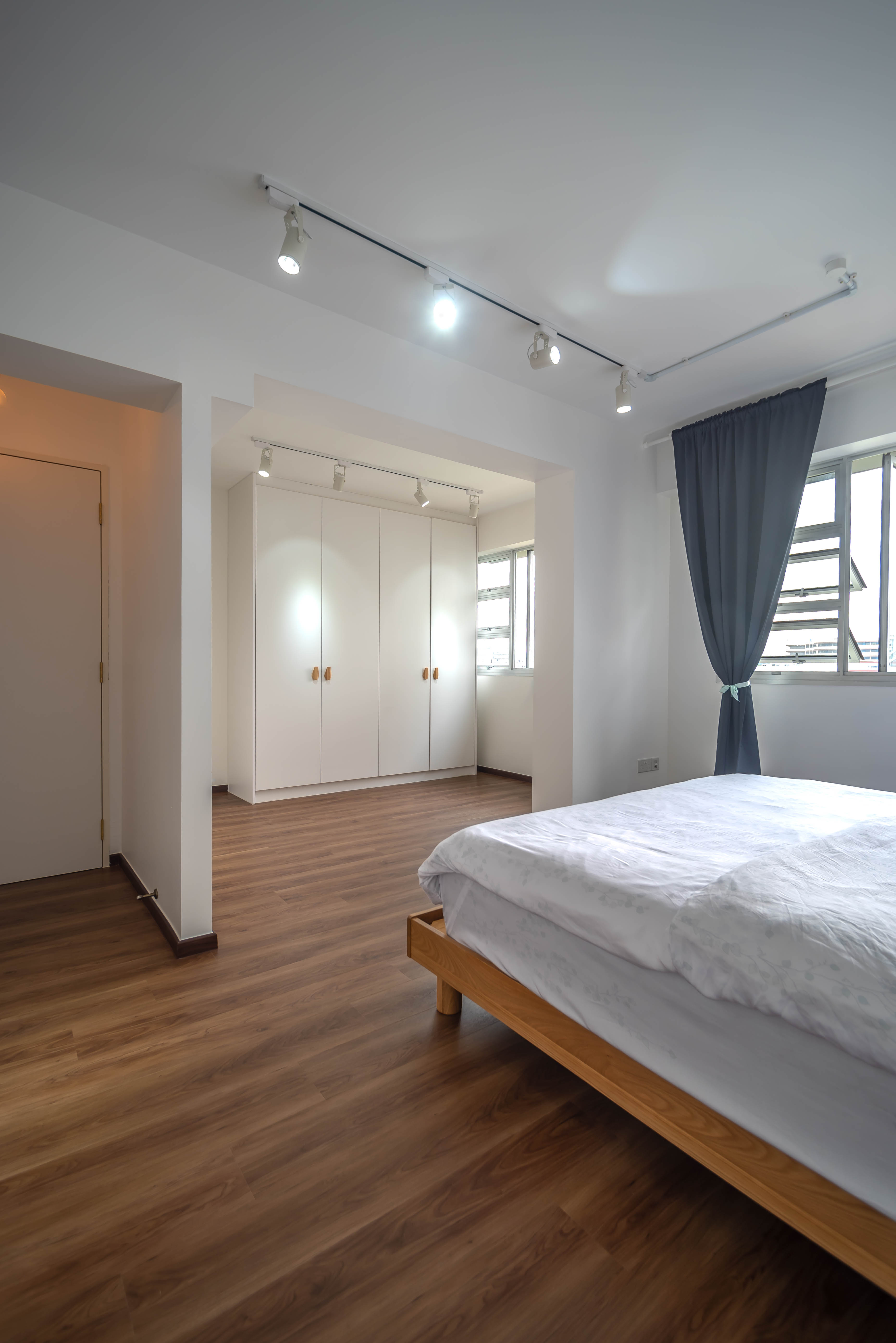 Minimalist, Scandinavian Design - Bedroom - HDB 4 Room - Design by Luxurious Design Pte Ltd