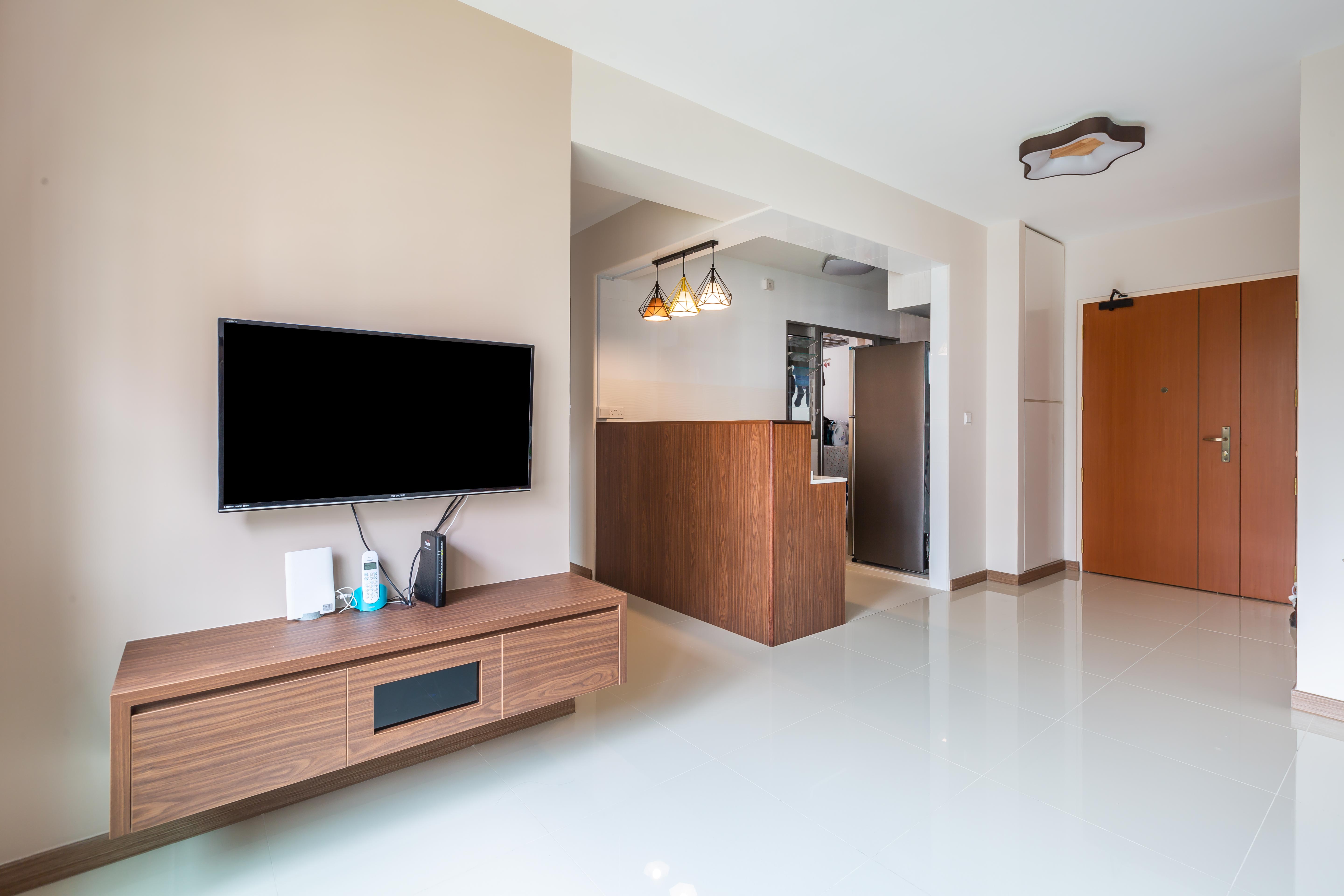 Vintage Design - Living Room - HDB 3 Room - Design by Luxurious Design Pte Ltd