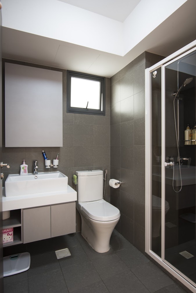 Modern Design - Bathroom - HDB 4 Room - Design by Luxurious Design Pte Ltd