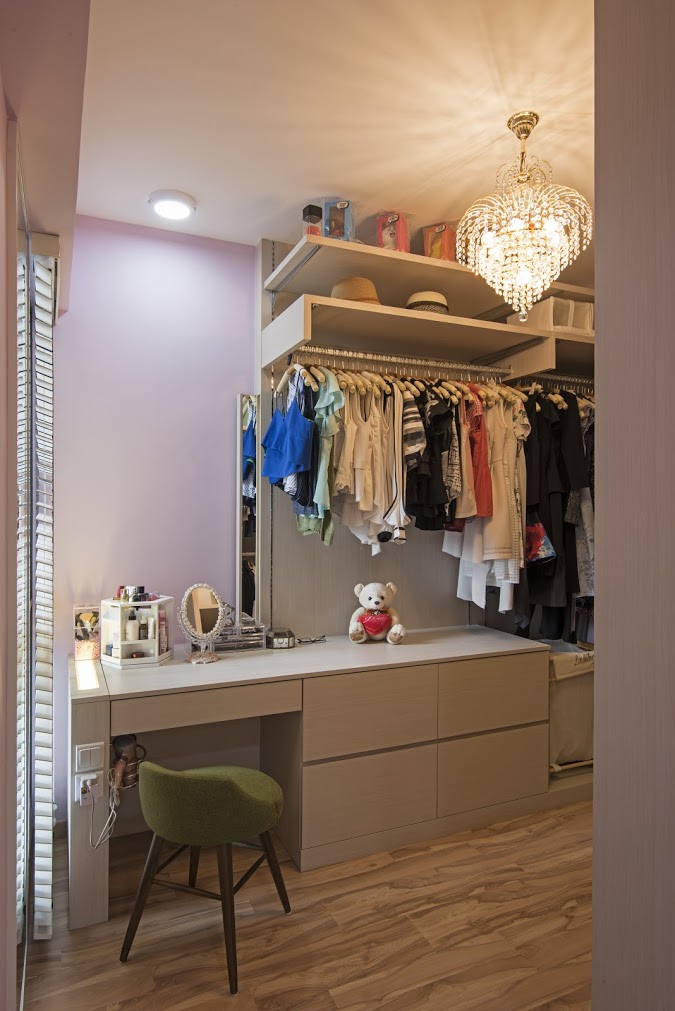 Modern Design - Bedroom - HDB 4 Room - Design by Luxurious Design Pte Ltd