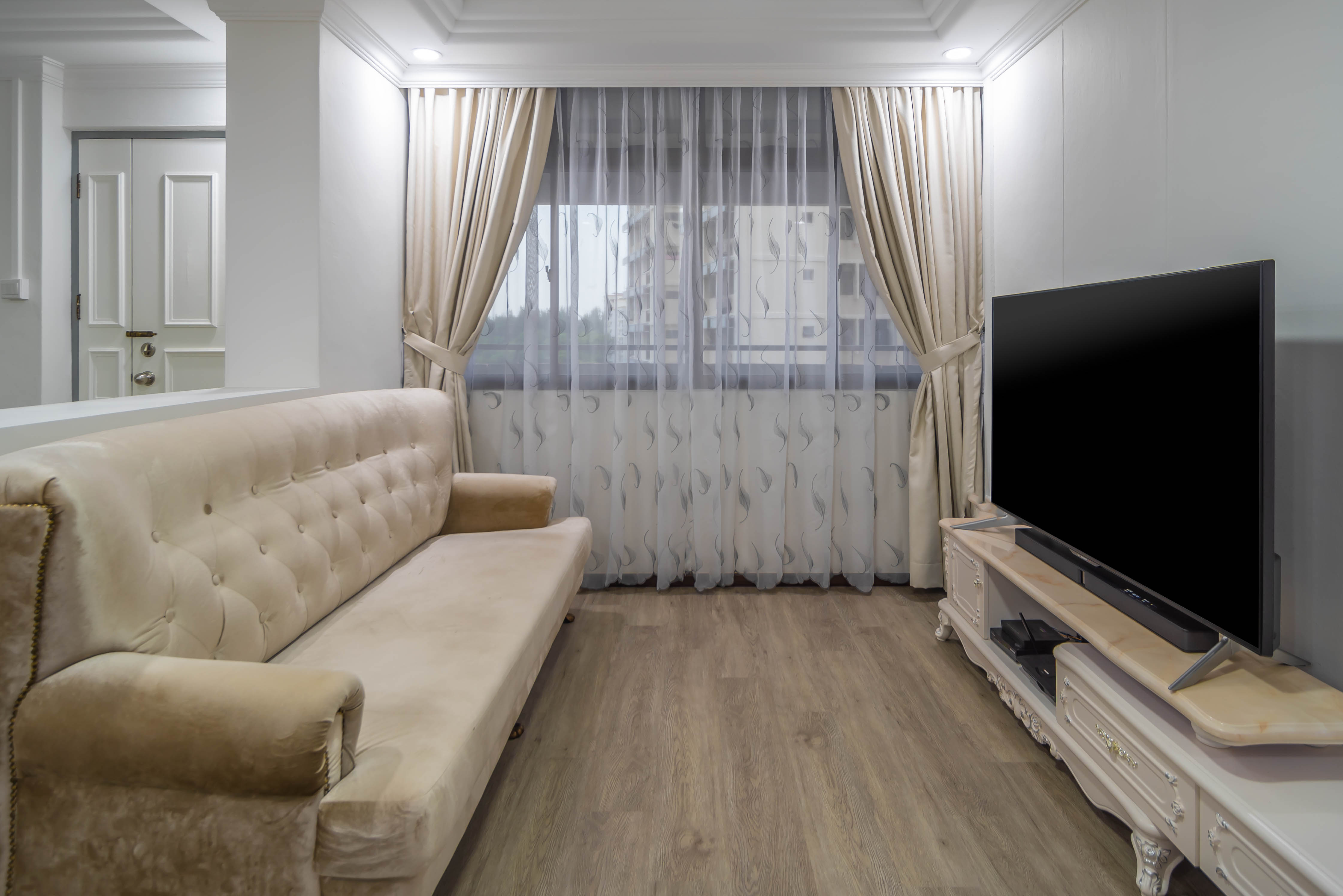 Modern Design - Living Room - HDB 5 Room - Design by Luxurious Design Pte Ltd