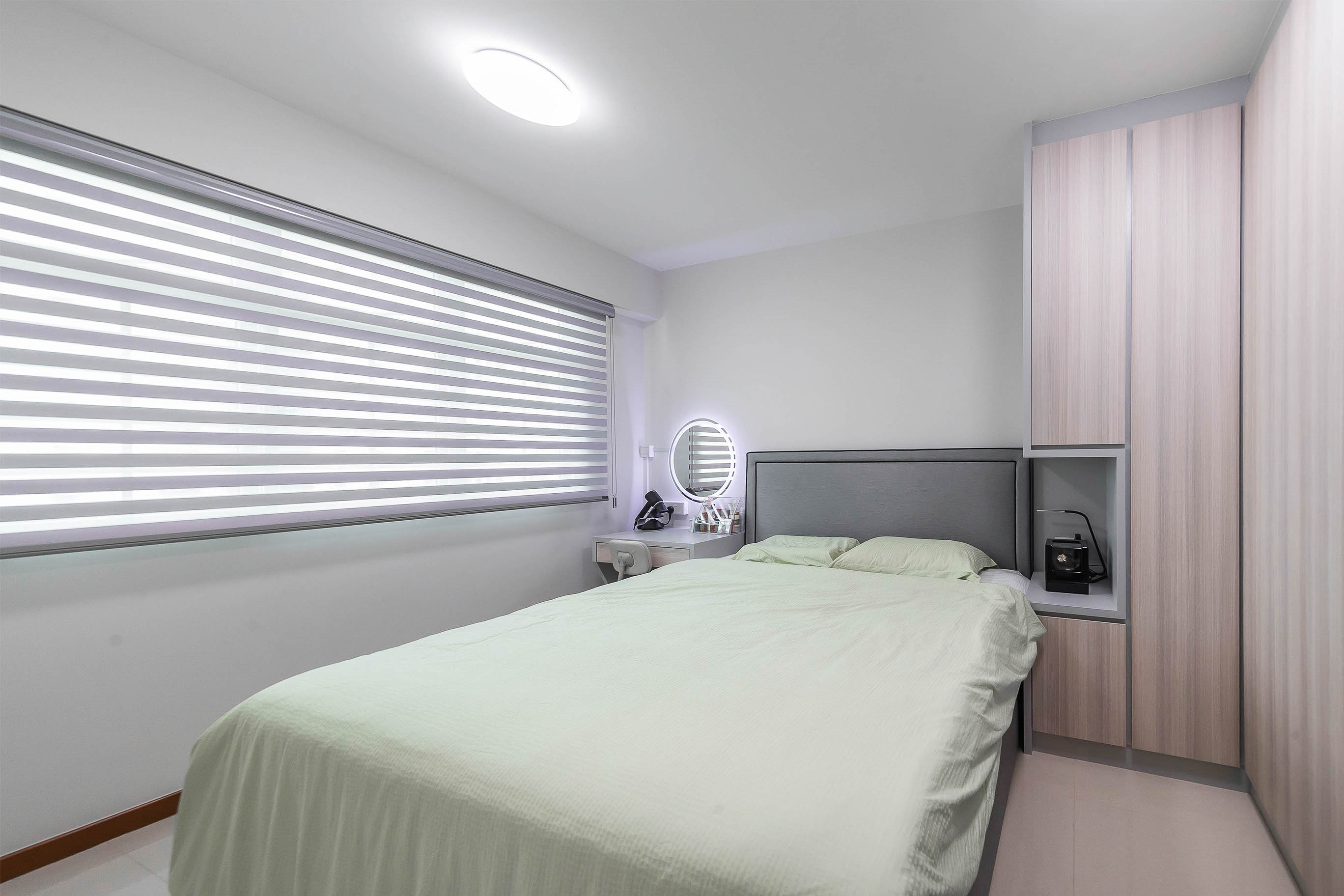 Scandinavian Design - Bedroom - HDB 4 Room - Design by Luxurious Design Pte Ltd