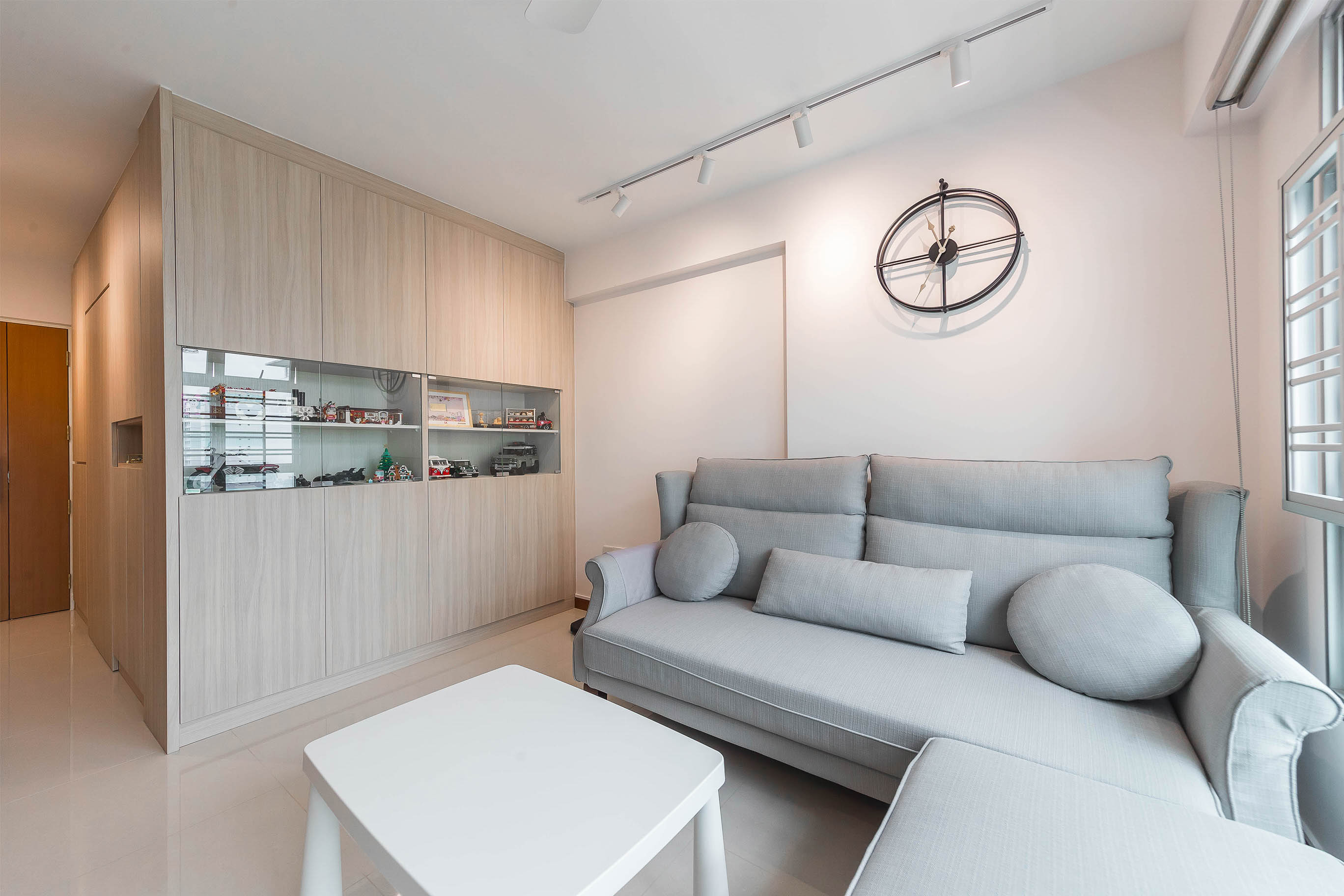 Scandinavian Design - Living Room - HDB 4 Room - Design by Luxurious Design Pte Ltd