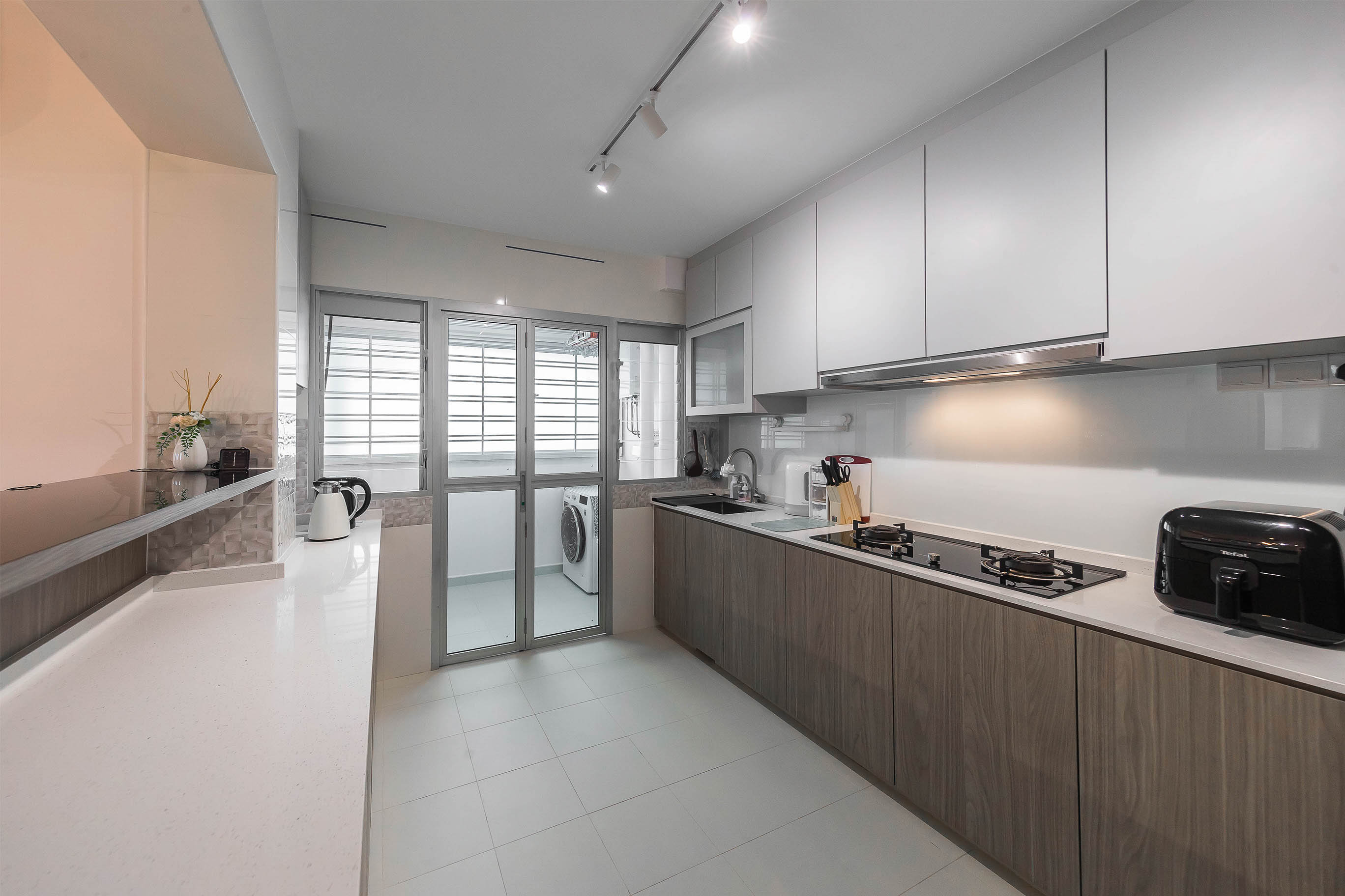 Scandinavian Design - Kitchen - HDB 4 Room - Design by Luxurious Design Pte Ltd