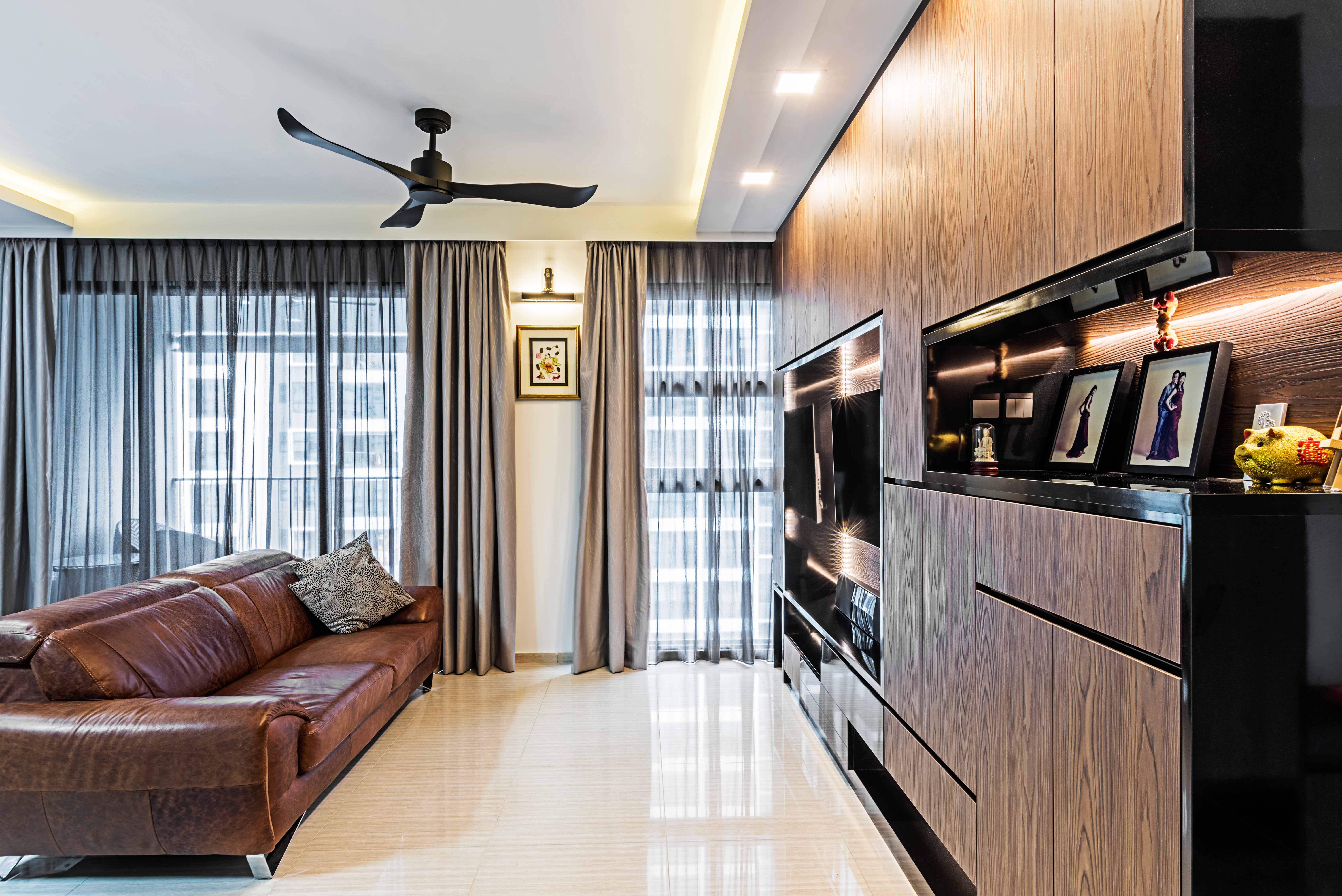 Contemporary, Modern Design - Living Room - Condominium - Design by Luxurious Design Pte Ltd