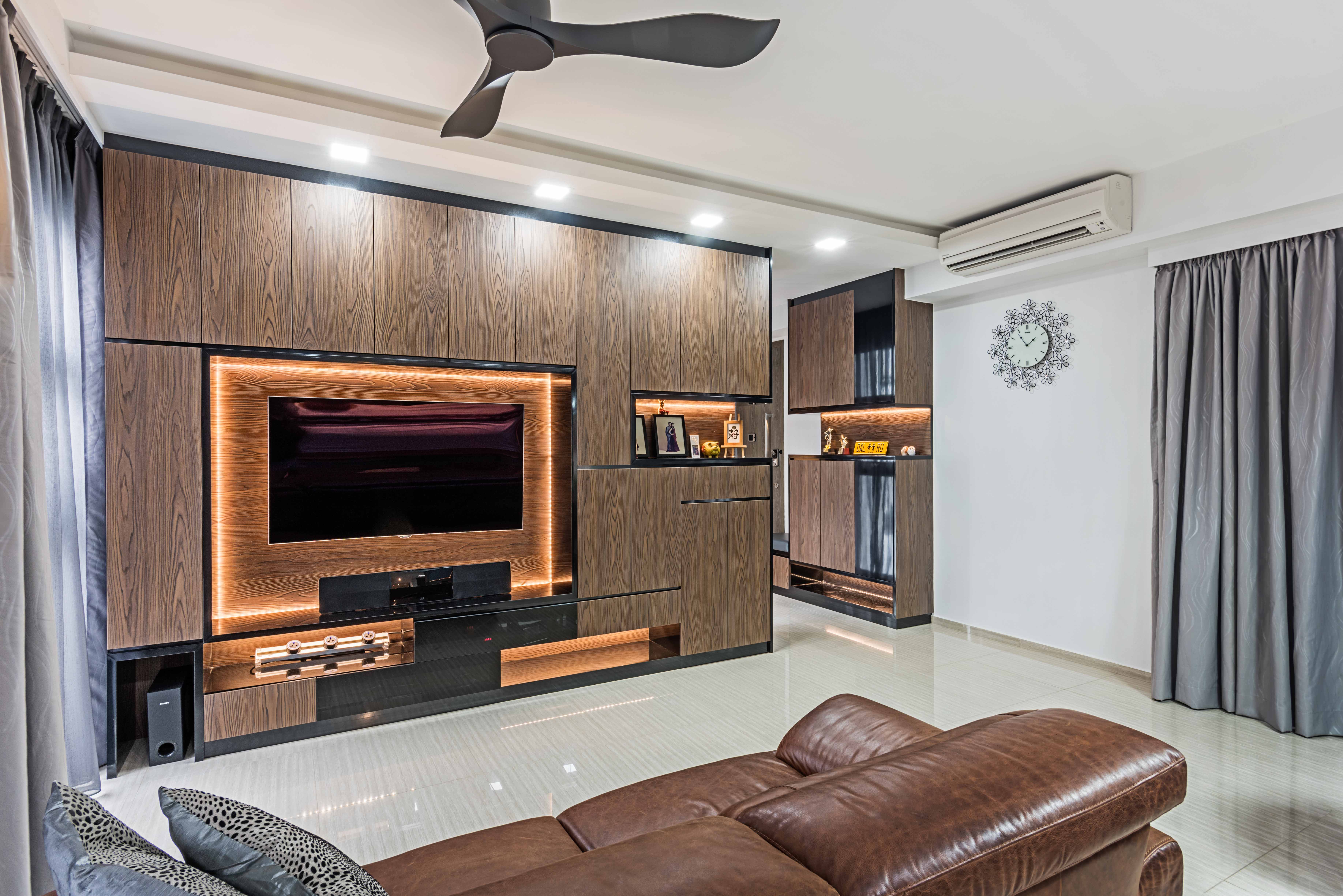 Contemporary, Modern Design - Living Room - Condominium - Design by Luxurious Design Pte Ltd