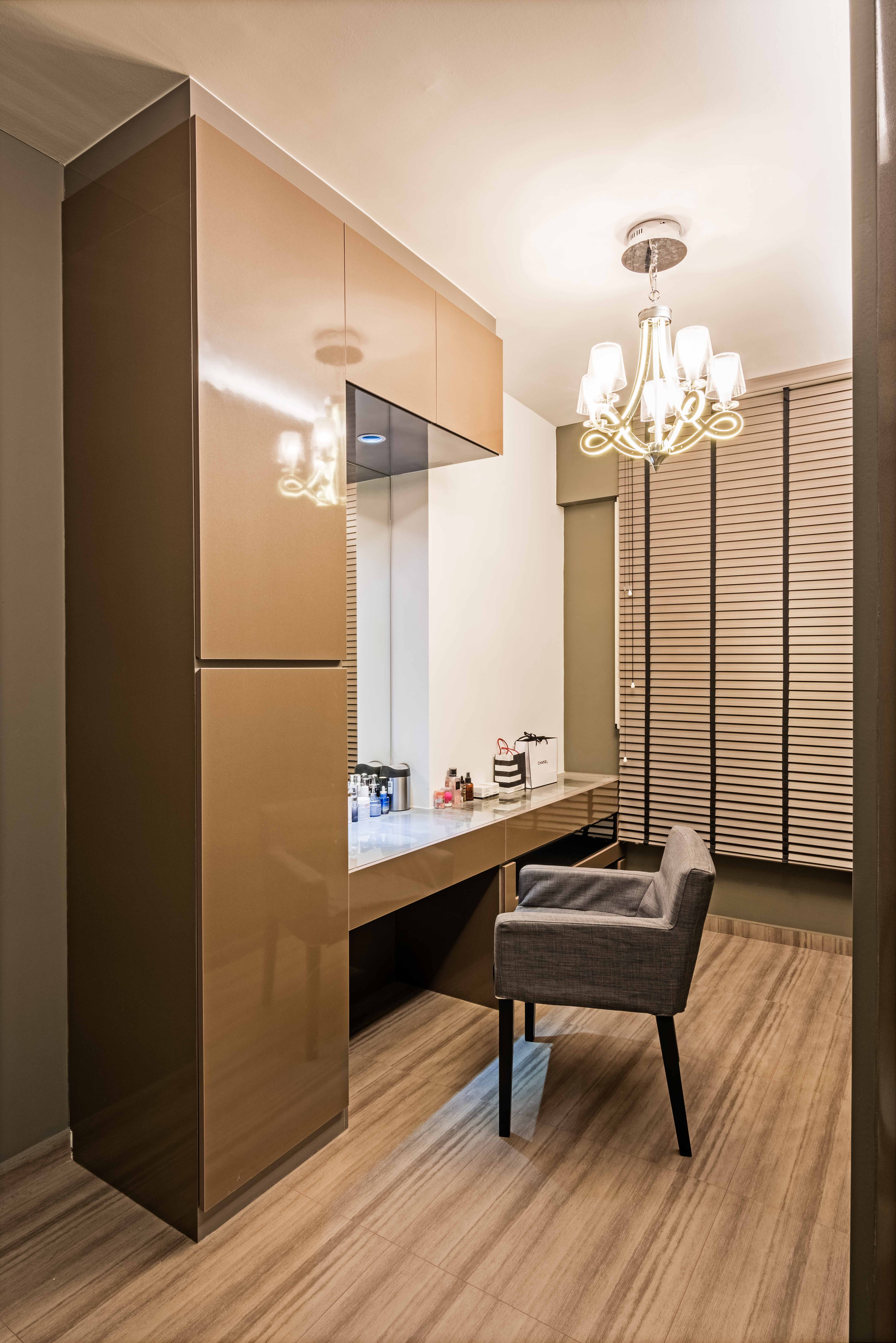 Contemporary, Modern, Tropical Design - Bedroom - HDB 3 Room - Design by Luxurious Design Pte Ltd