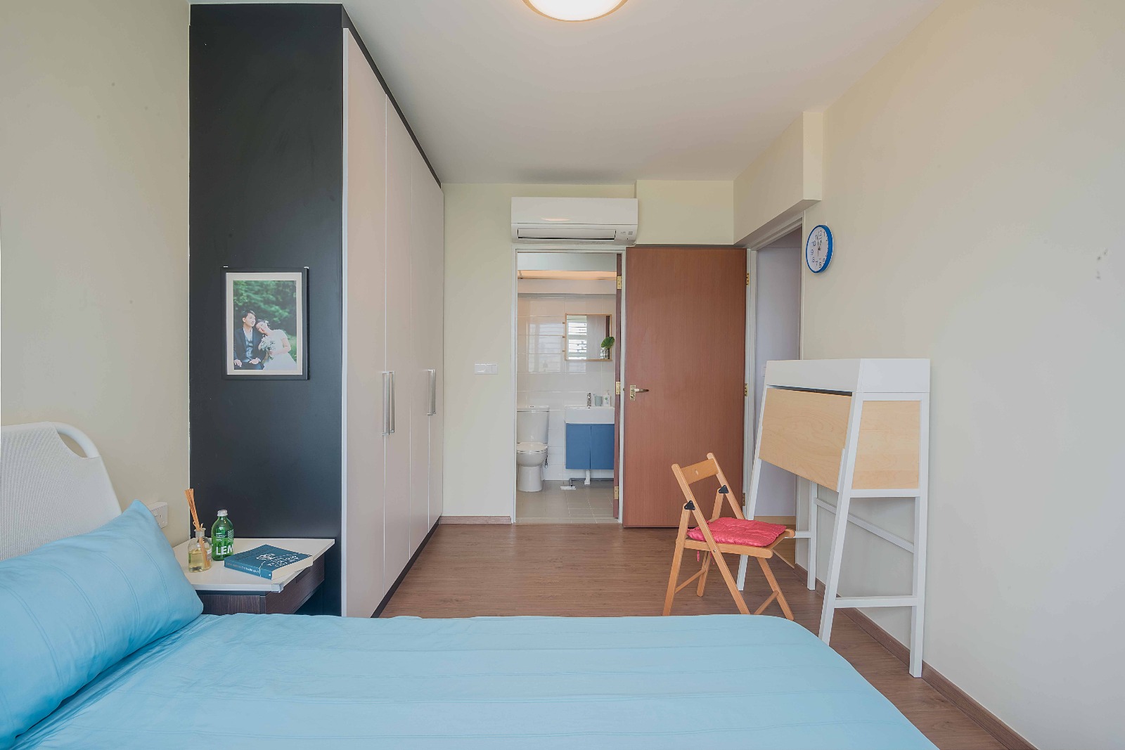 Contemporary, Minimalist, Modern Design - Bedroom - HDB 4 Room - Design by Luxurious Design Pte Ltd