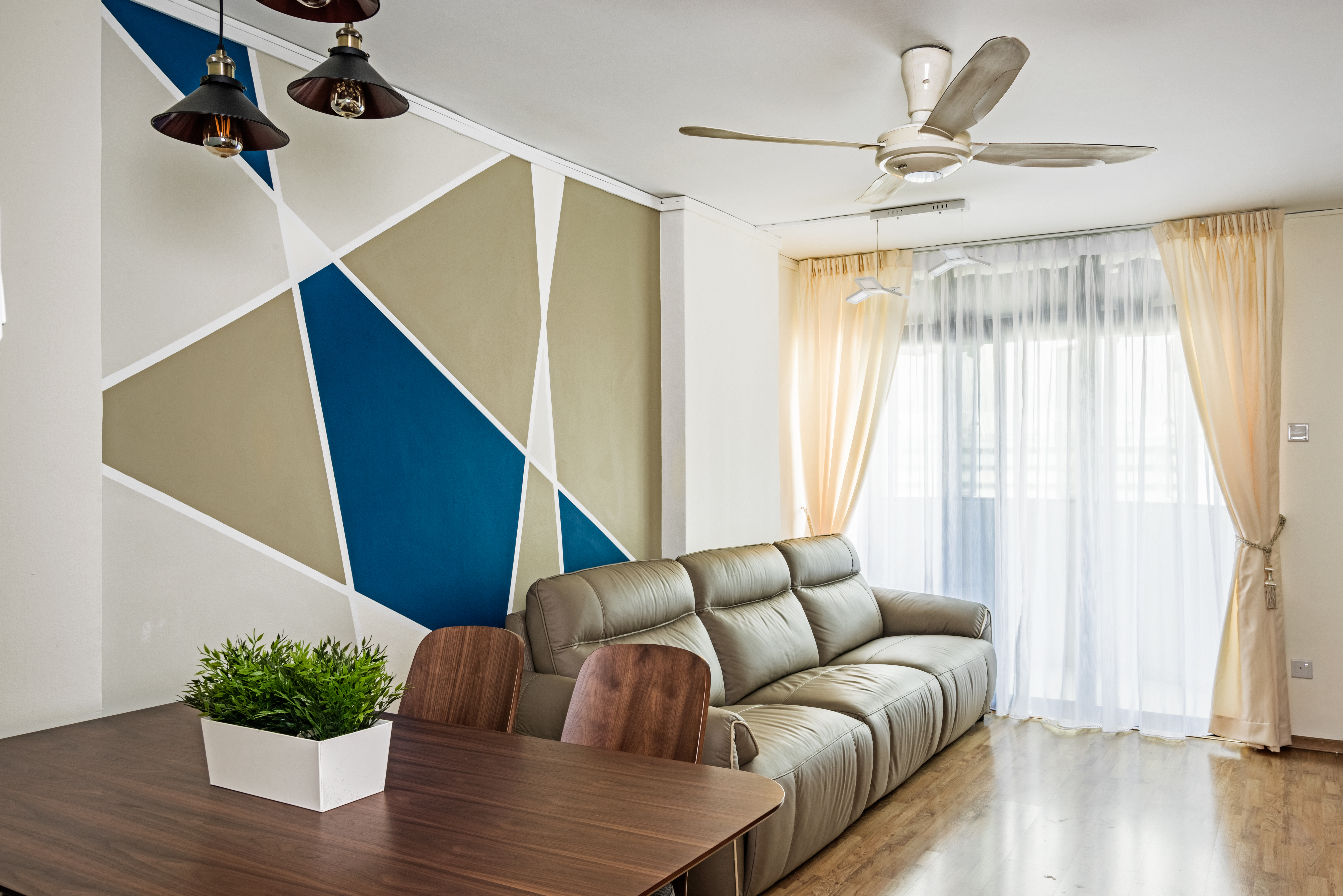 Contemporary, Minimalist, Modern Design - Living Room - HDB 4 Room - Design by Luxurious Design Pte Ltd