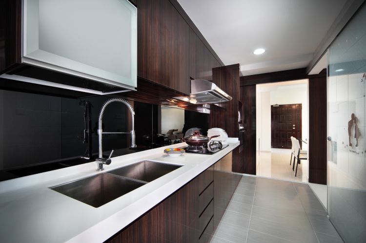 Contemporary, Retro Design - Kitchen - Condominium - Design by M Image Interior Design & Renovation