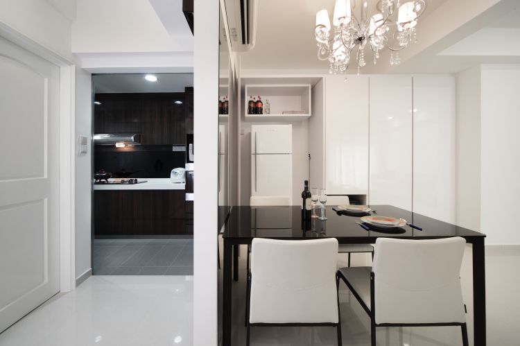 Contemporary, Retro Design - Dining Room - Condominium - Design by M Image Interior Design & Renovation