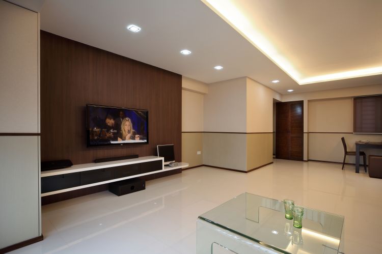 Contemporary, Modern Design - Living Room - HDB 5 Room - Design by M Image Interior Design & Renovation