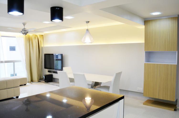 Contemporary, Minimalist, Scandinavian Design - Living Room - HDB 5 Room - Design by Measurement of Lifestyle Interior Design
