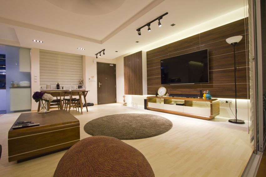 Scandinavian Design - Living Room - HDB 5 Room - Design by Met Interior
