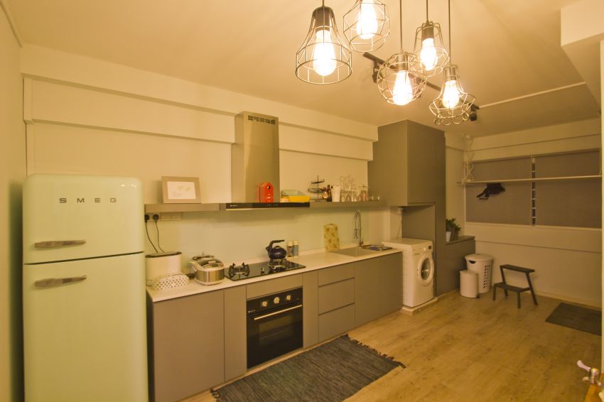 Scandinavian Design - Kitchen - HDB 3 Room - Design by Met Interior