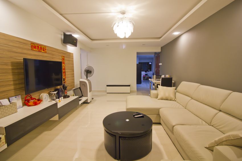 Modern Design - Living Room - HDB 5 Room - Design by Met Interior