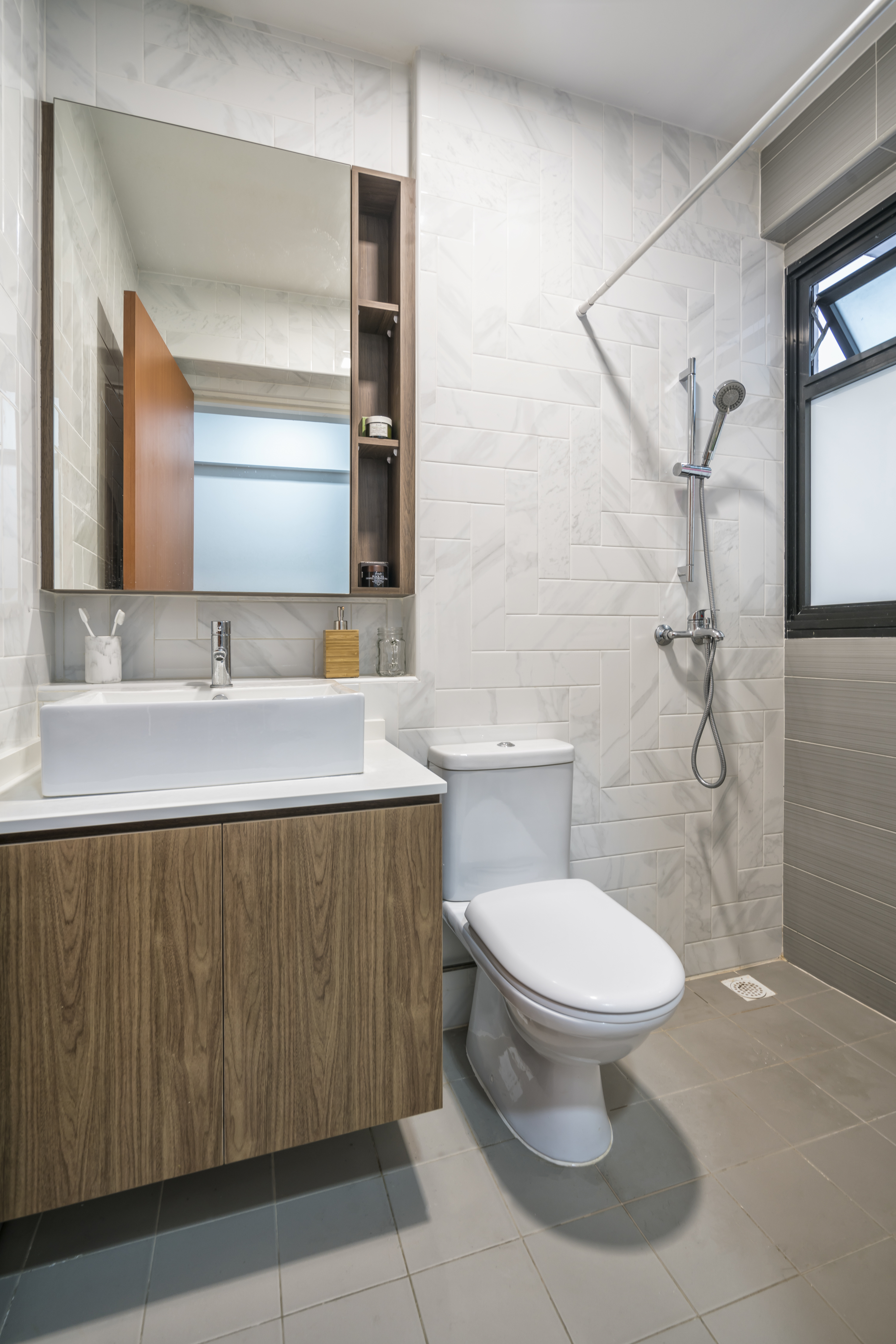 Minimalist Design - Bathroom - HDB 4 Room - Design by Met Interior