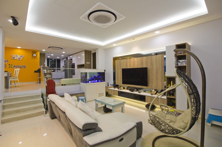 Contemporary, Modern Design - Living Room - Condominium - Design by Met Interior