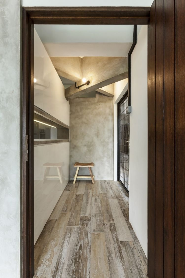 Industrial, Minimalist Design - Living Room - Condominium - Design by Meter Cube Interiors Pte Ltd