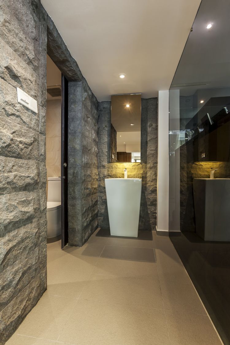 Contemporary, Minimalist, Modern Design - Bathroom - Landed House - Design by Meter Cube Interiors Pte Ltd