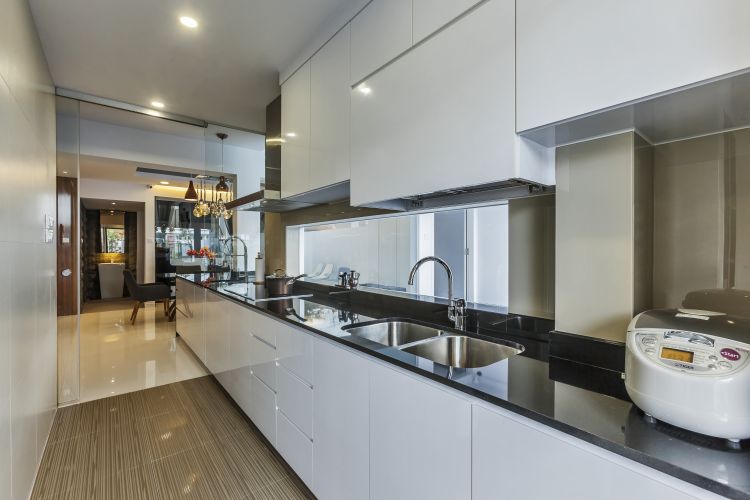 Contemporary, Minimalist, Modern Design - Kitchen - Landed House - Design by Meter Cube Interiors Pte Ltd