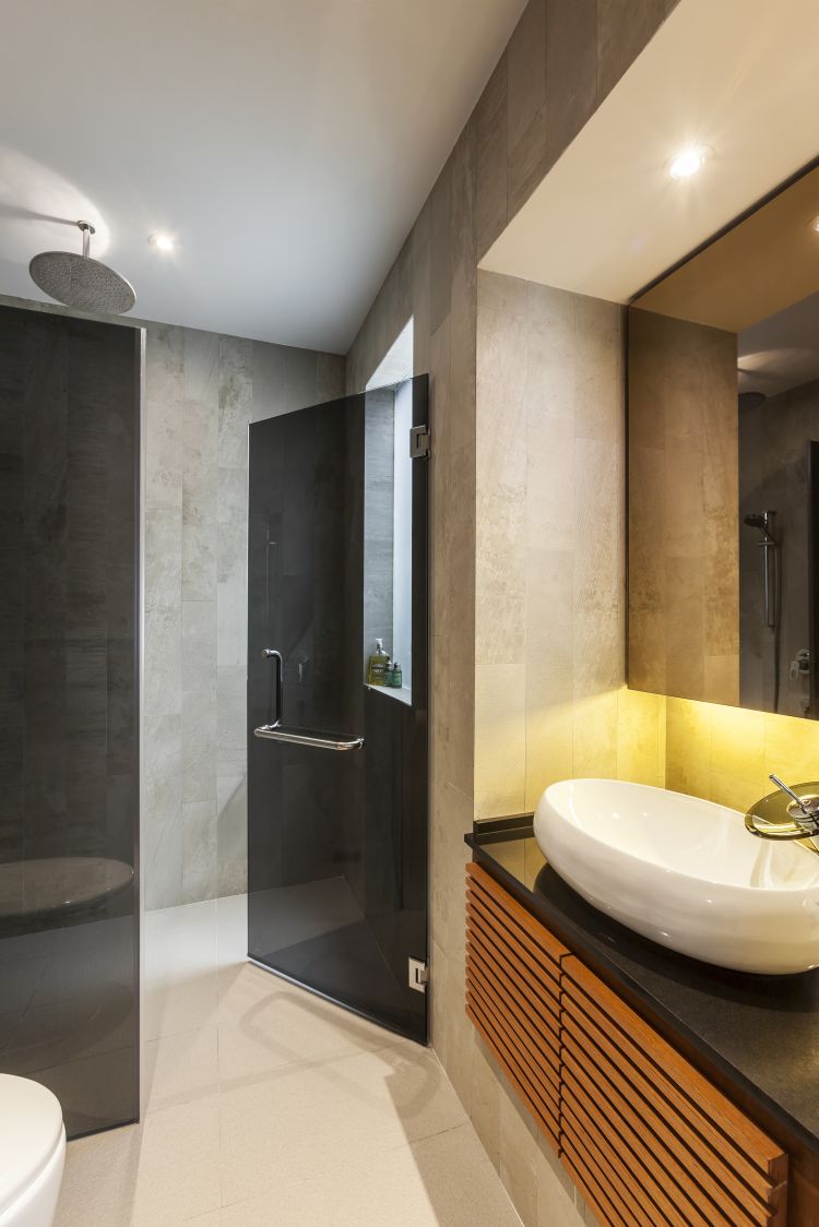 Contemporary, Minimalist, Modern Design - Bathroom - Landed House - Design by Meter Cube Interiors Pte Ltd