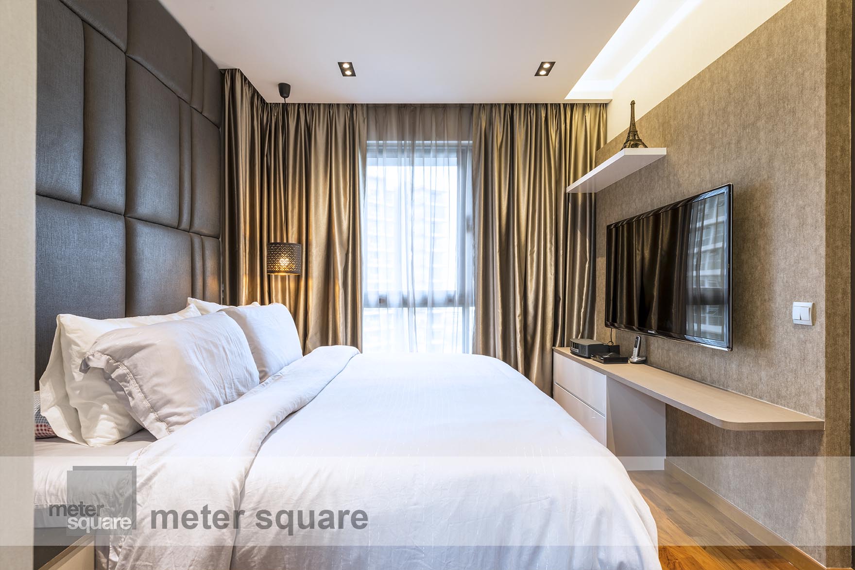 Contemporary, Modern Design - Bedroom - Condominium - Design by Meter Square Pte Ltd