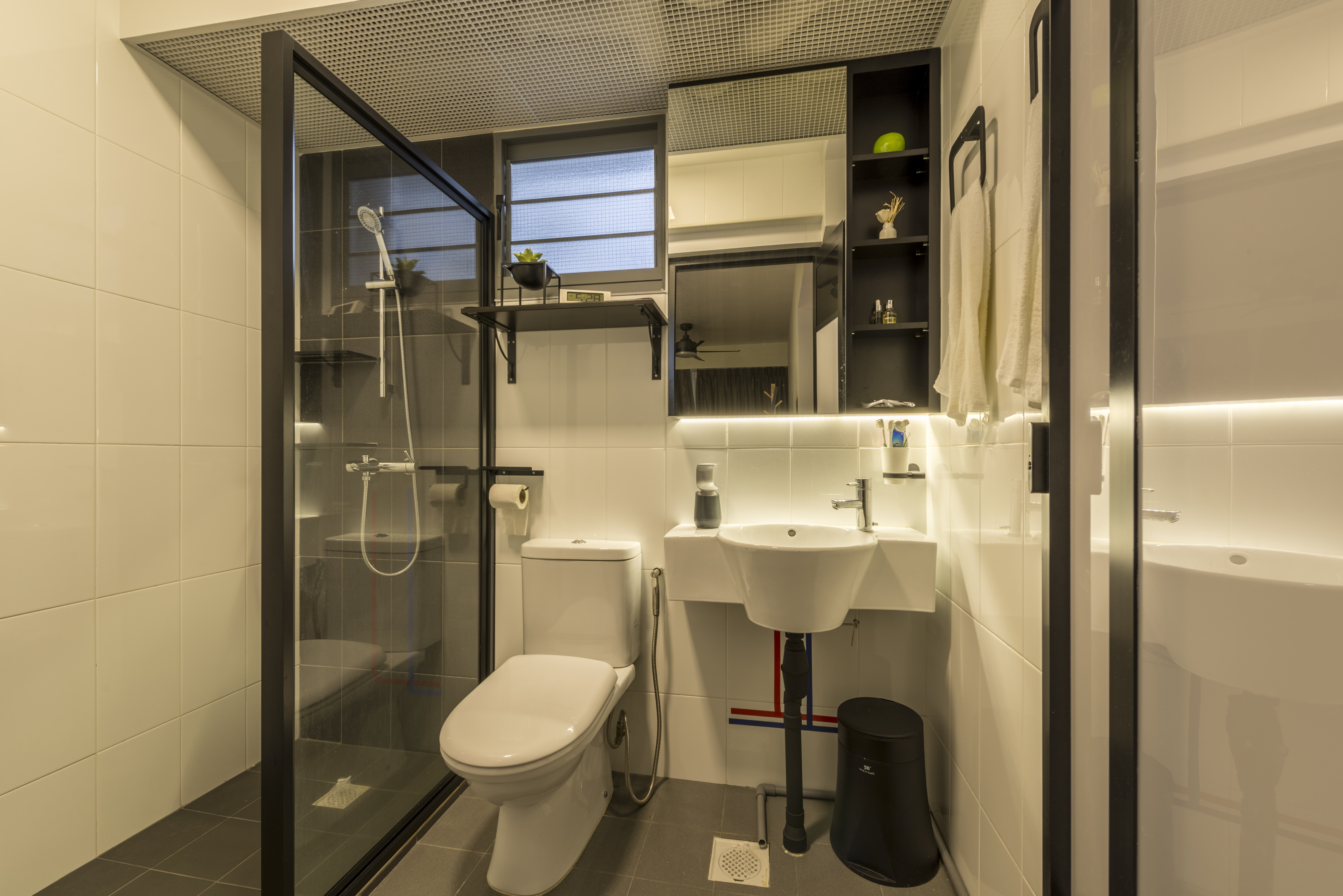 Minimalist, Scandinavian Design - Bathroom - HDB 4 Room - Design by Meter Square Pte Ltd
