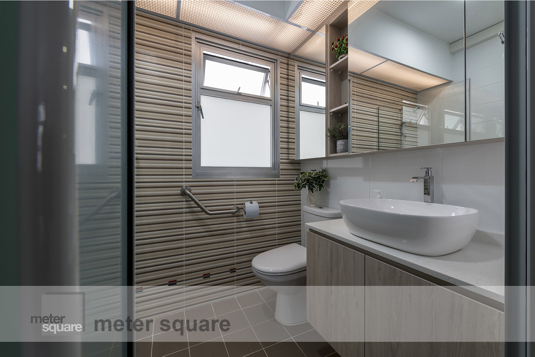 Contemporary, Minimalist Design - Bathroom - HDB 5 Room - Design by Meter Square Pte Ltd