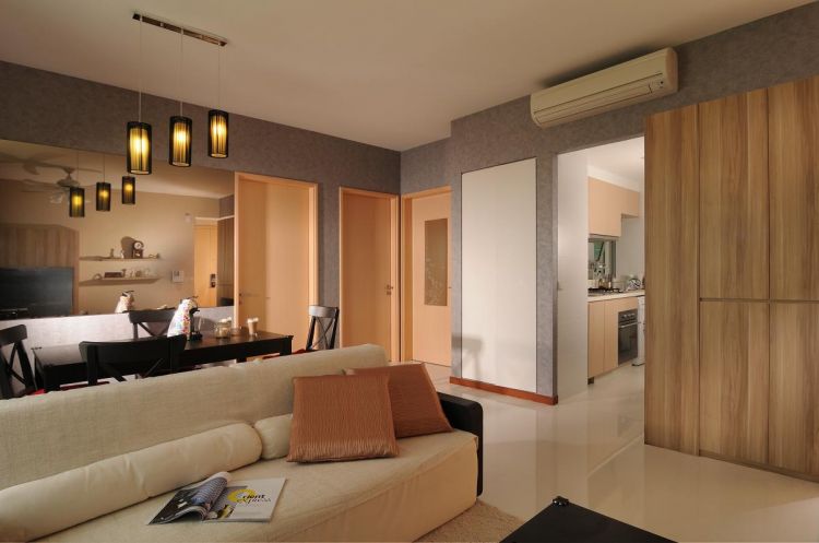 Modern, Tropical Design - Living Room - Condominium - Design by Meter Square Pte Ltd