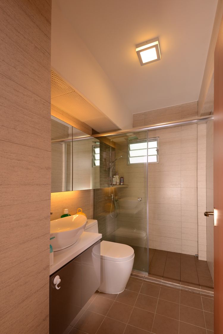Contemporary, Modern Design - Bathroom - Condominium - Design by Meter Square Pte Ltd