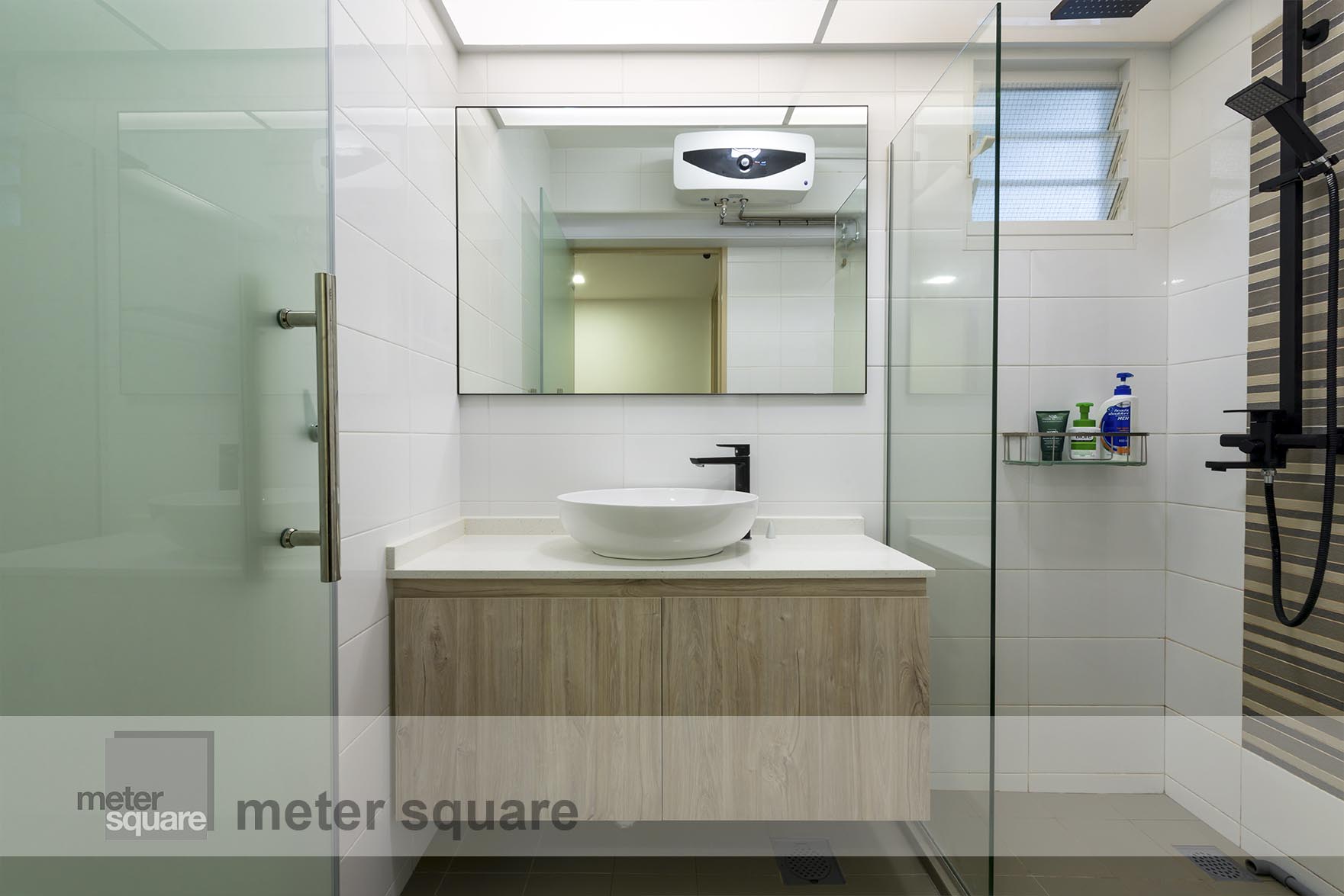 Scandinavian Design - Bathroom - HDB 4 Room - Design by Meter Square Pte Ltd