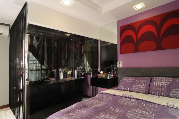Modern, Retro Design - Bedroom - HDB 5 Room - Design by Meter Square Pte Ltd
