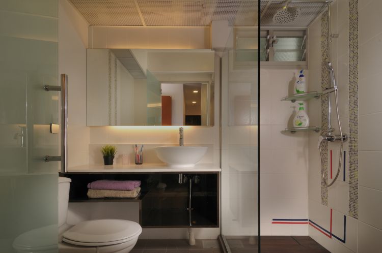 Contemporary, Minimalist, Scandinavian Design - Bathroom - HDB 5 Room - Design by Meter Square Pte Ltd