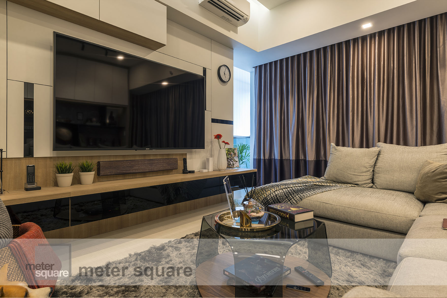 Classical, Contemporary Design - Living Room - Condominium - Design by Meter Square Pte Ltd