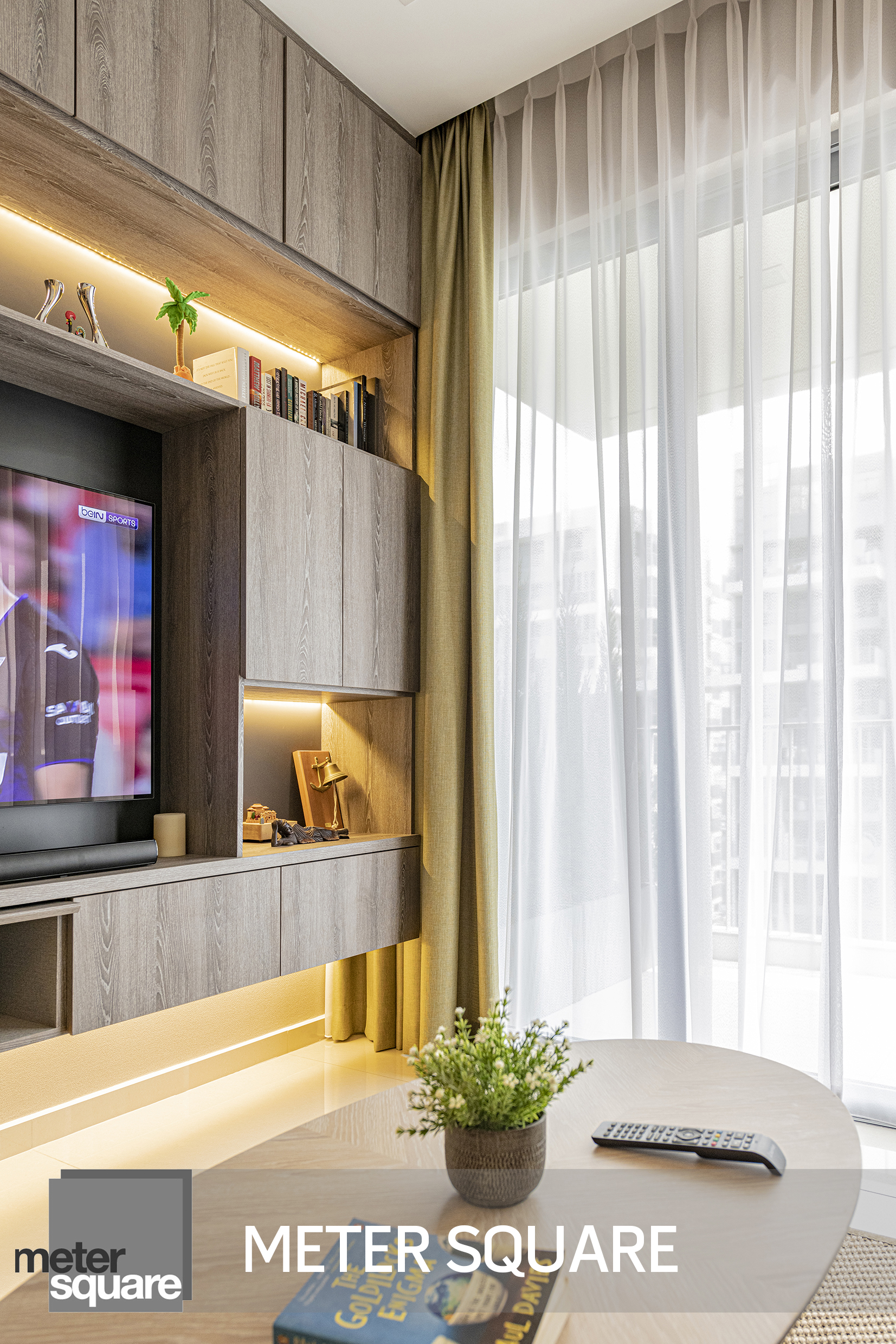 Modern, Oriental Design - Living Room - Condominium - Design by Meter Square Pte Ltd