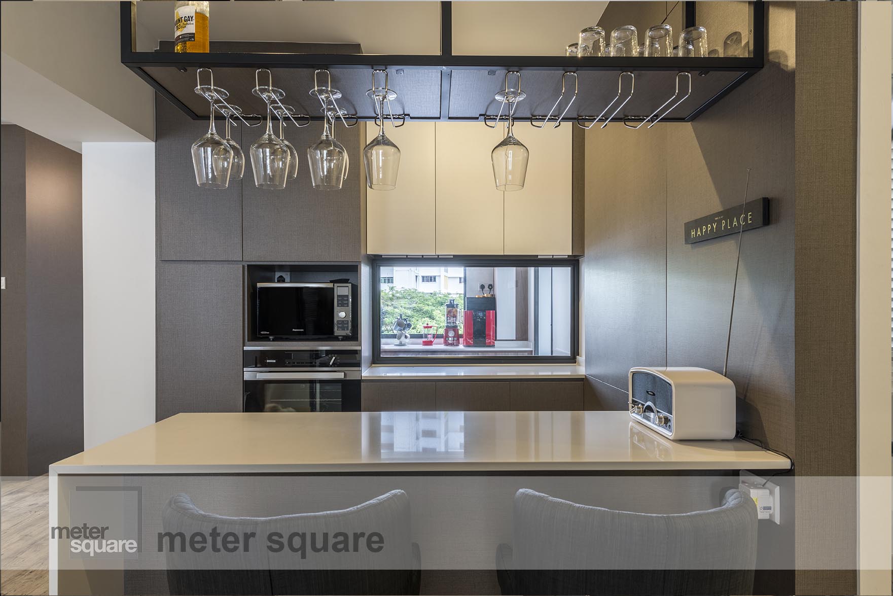 Contemporary Design - Kitchen - HDB 5 Room - Design by Meter Square Pte Ltd