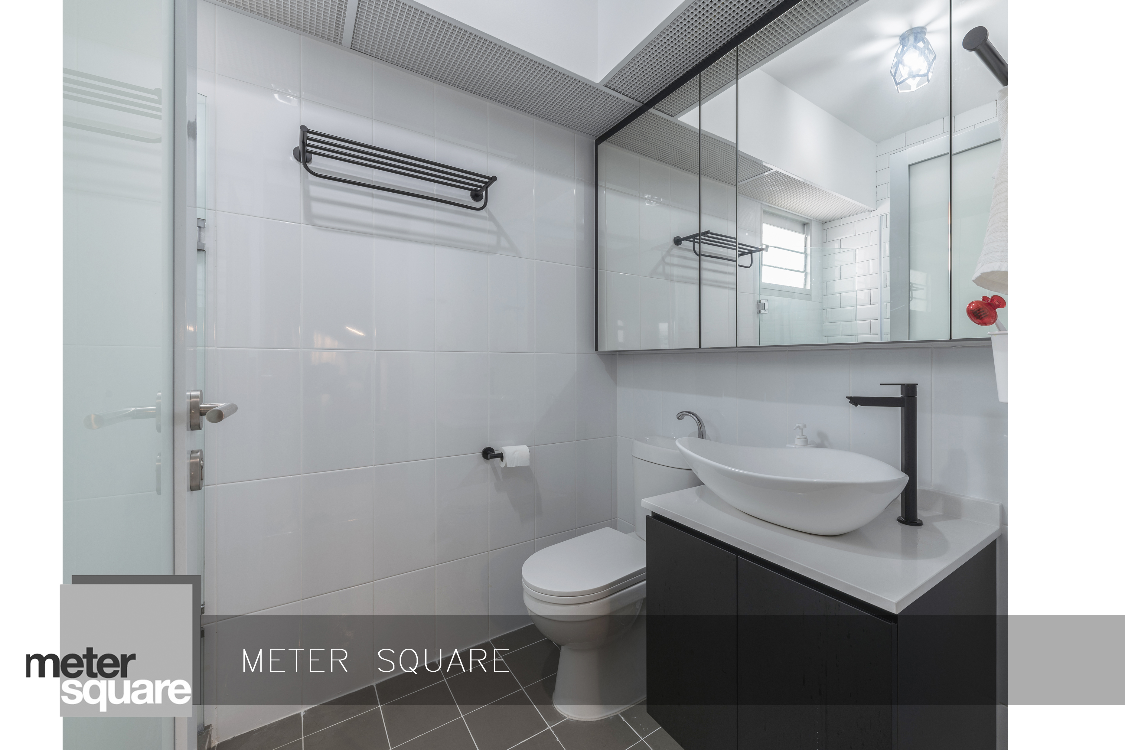 Modern, Scandinavian Design - Bathroom - HDB 4 Room - Design by Meter Square Pte Ltd