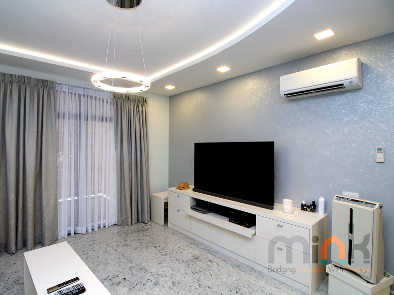 Minimalist, Modern Design - Living Room - Condominium - Design by MINK DESIGN PTE LTD