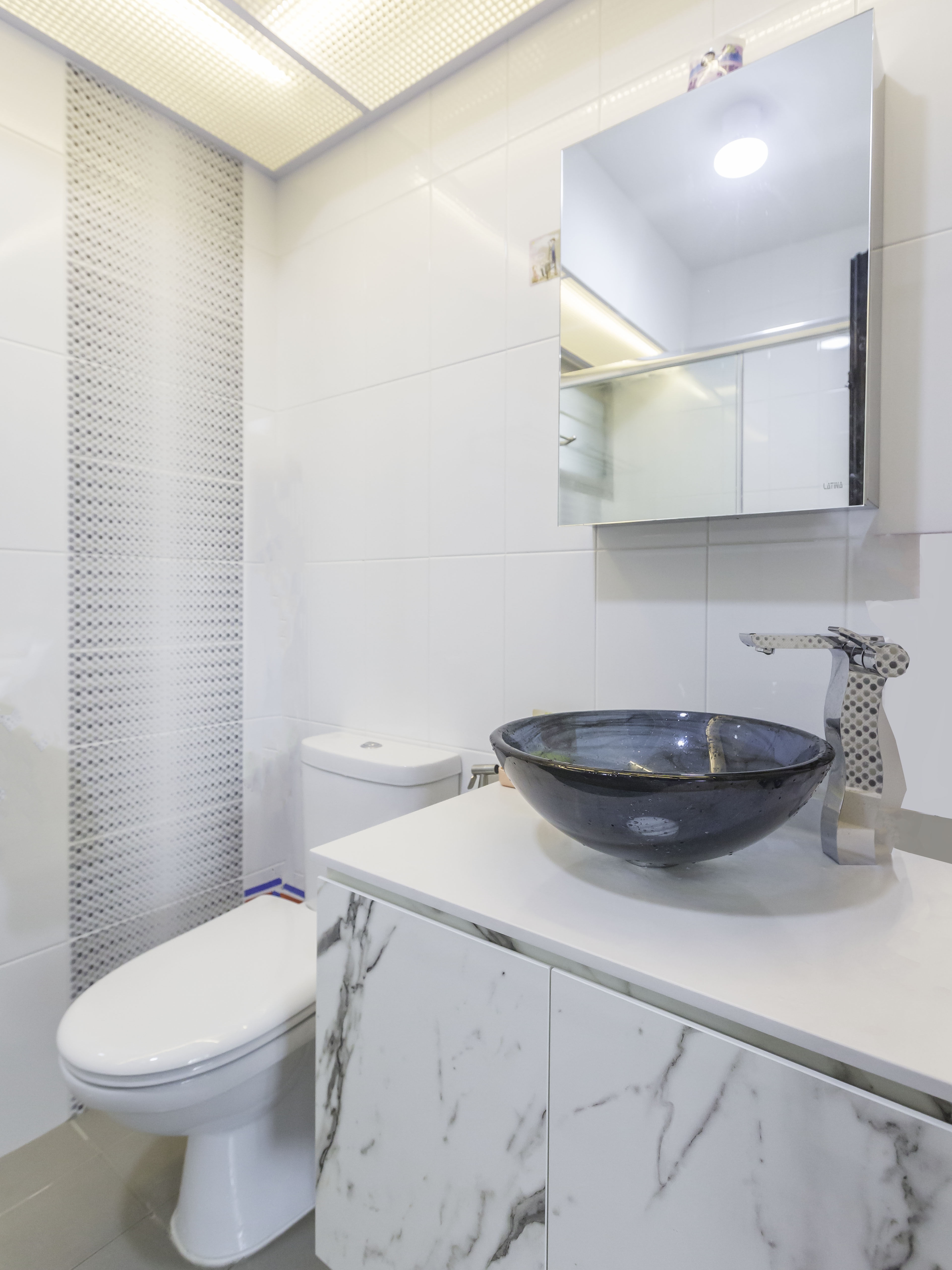 Scandinavian Design - Bathroom - HDB 4 Room - Design by MJS Interior Pte Ltd