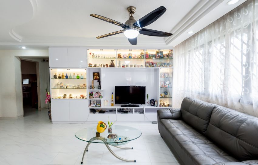 Contemporary, Modern Design - Living Room - HDB 5 Room - Design by MJS Interior Pte Ltd