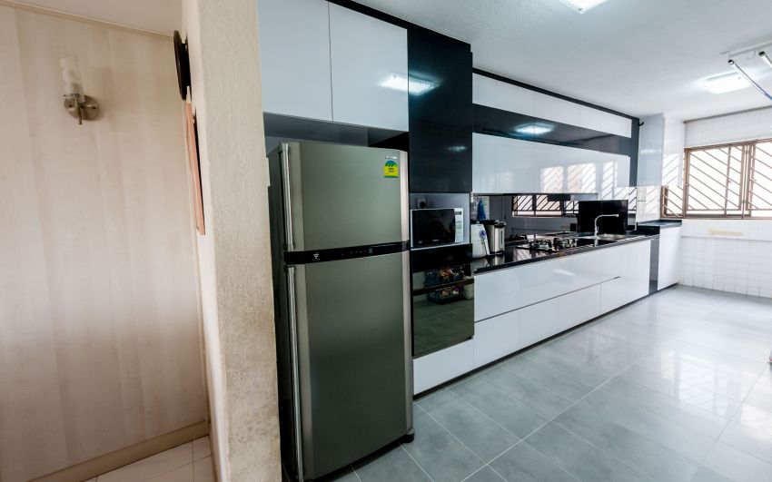 Contemporary, Modern Design - Kitchen - HDB 5 Room - Design by MJS Interior Pte Ltd
