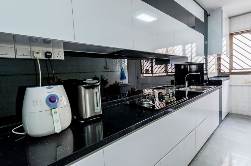 Contemporary, Modern Design - Kitchen - HDB 5 Room - Design by MJS Interior Pte Ltd