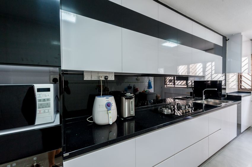 Contemporary, Modern Design - Kitchen - HDB 5 Room - Design by MJS Interior Pte Ltd