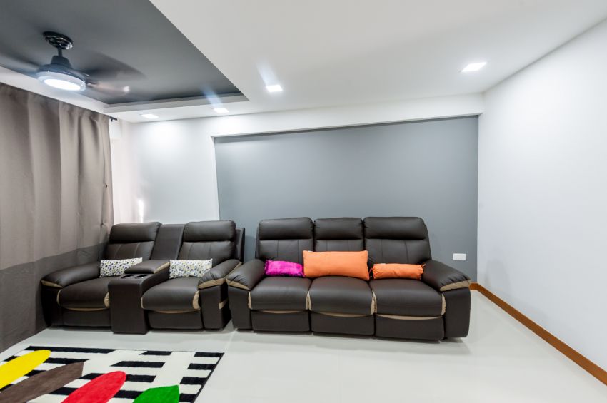 Contemporary, Modern Design - Living Room - HDB 4 Room - Design by MJS Interior Pte Ltd