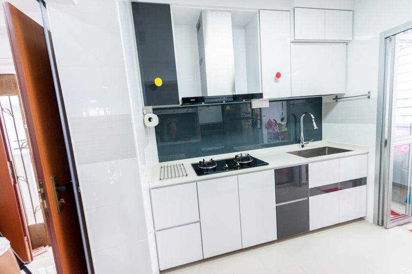 Contemporary, Modern Design - Kitchen - HDB 4 Room - Design by MJS Interior Pte Ltd