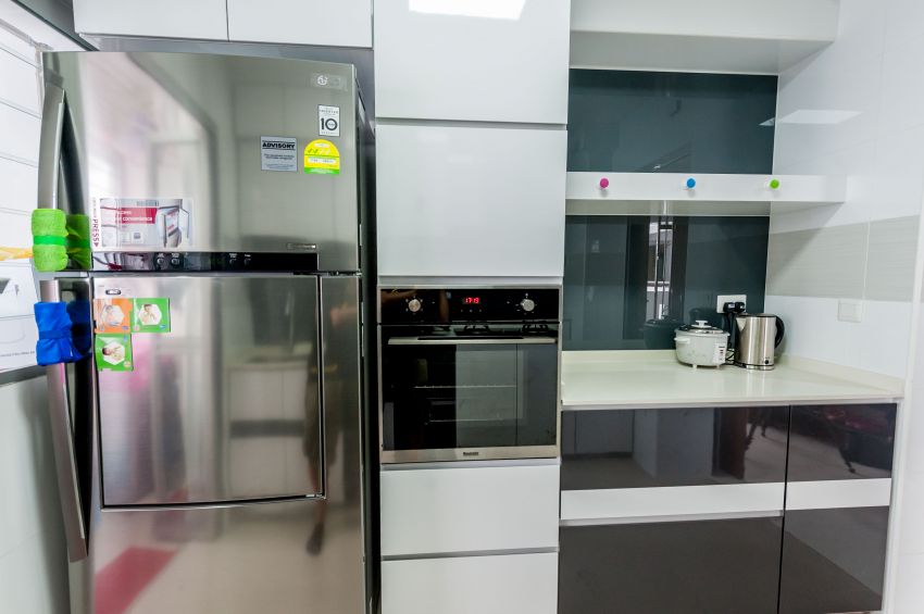 Contemporary, Modern Design - Kitchen - HDB 4 Room - Design by MJS Interior Pte Ltd