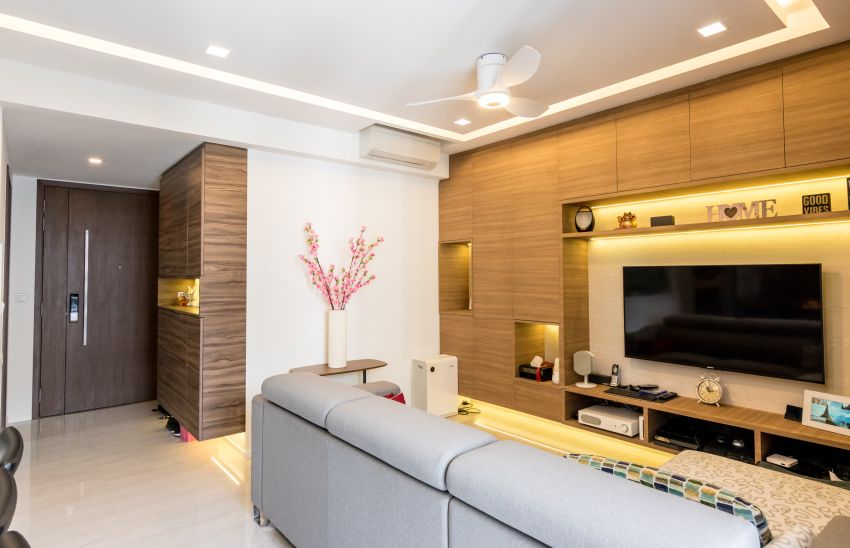 Modern, Scandinavian Design - Living Room - Condominium - Design by MJS Interior Pte Ltd