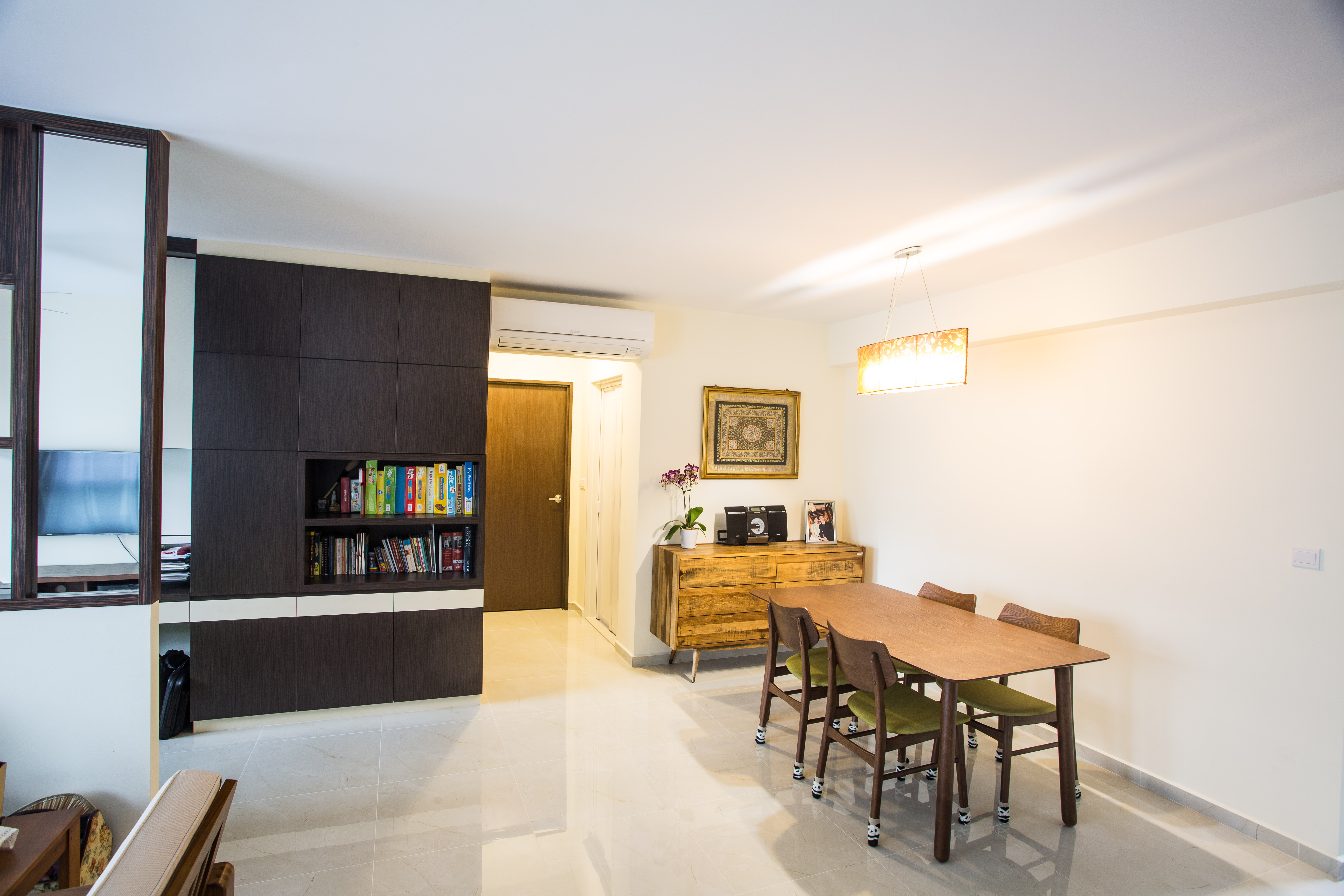 Contemporary, Modern Design - Dining Room - HDB 5 Room - Design by MJS Interior Pte Ltd